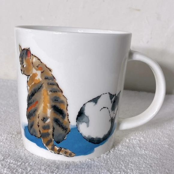 WholeHome Watercolour Cat Mug - Picture 3 of 8